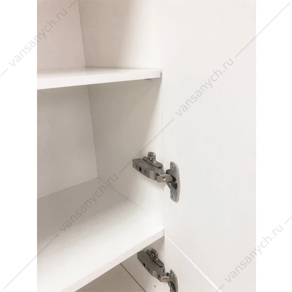 Шкаф-колонна COMFORTY Палини-42 белый глянец