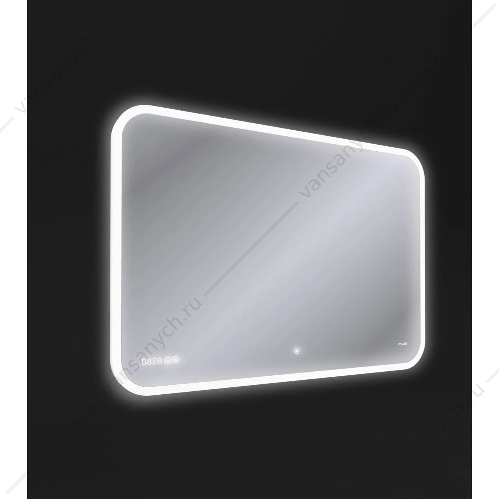 Зеркало Cersanit LED 070 pro 100*70, с подсветкой, сенсор, антизапотевание, Bluetooth, LU-LED070*100-p-Os