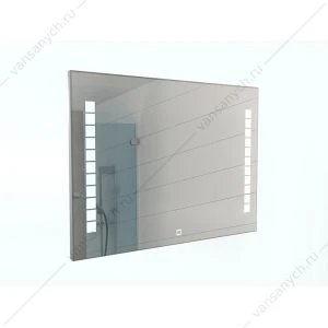 Зеркало Quadro 80 alum с подсветкой Sansa SQ1017Z
