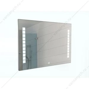 Зеркало Quadro 90 alum с подсветкой Sansa SQ1018Z