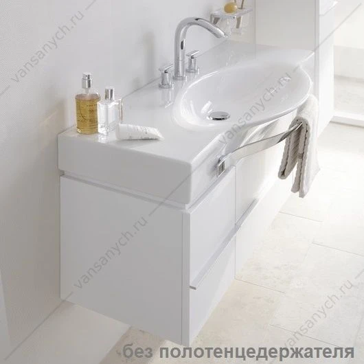 Тумба под раковину Laufen Case for palace 120см, белый глянц, 4.0130.2.075.475.1