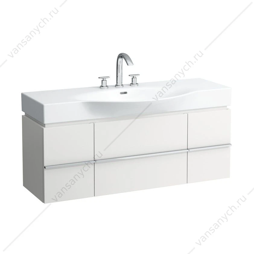 Раковина Laufen Palas 120см без полотенцедержателя  8.1170.4.000.104.R