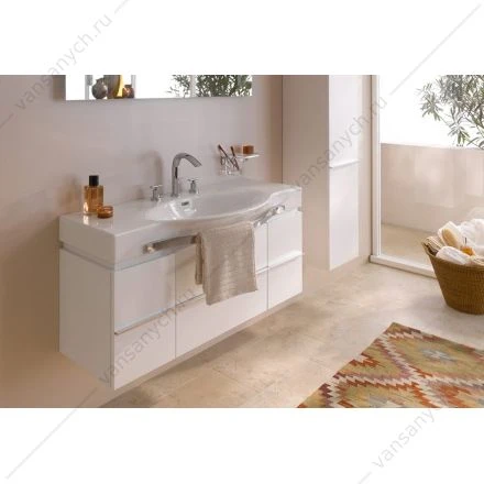 Раковина 120см Laufen Palace с полотенце держателем 8.1270.4.000.104.1