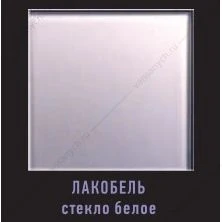 Столешница Л100 Гармония (стекло белое)