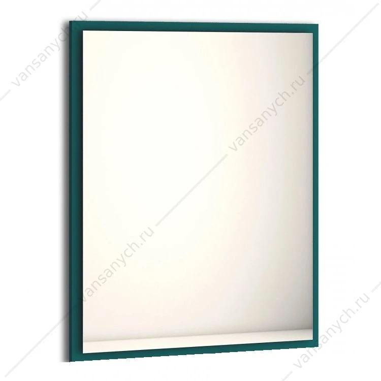 Зеркало с LED подсветкой, антизапотевание, 90x73 CEZARES TIFFANY Blu Petrolio, 45045
