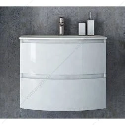 Тумба под раковину 69x52x55 CEZARES VAGUE Bianco lucido, 44220