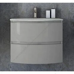 Тумба под раковину 69x52x55 CEZARES VAGUE Grigio lucido, 54854