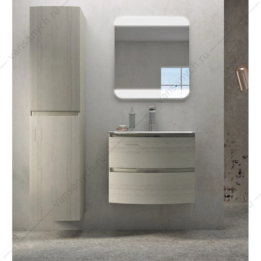 Тумба под раковину 69x52x55 	CEZARES VAGUE Rovere sbiancato, 54847