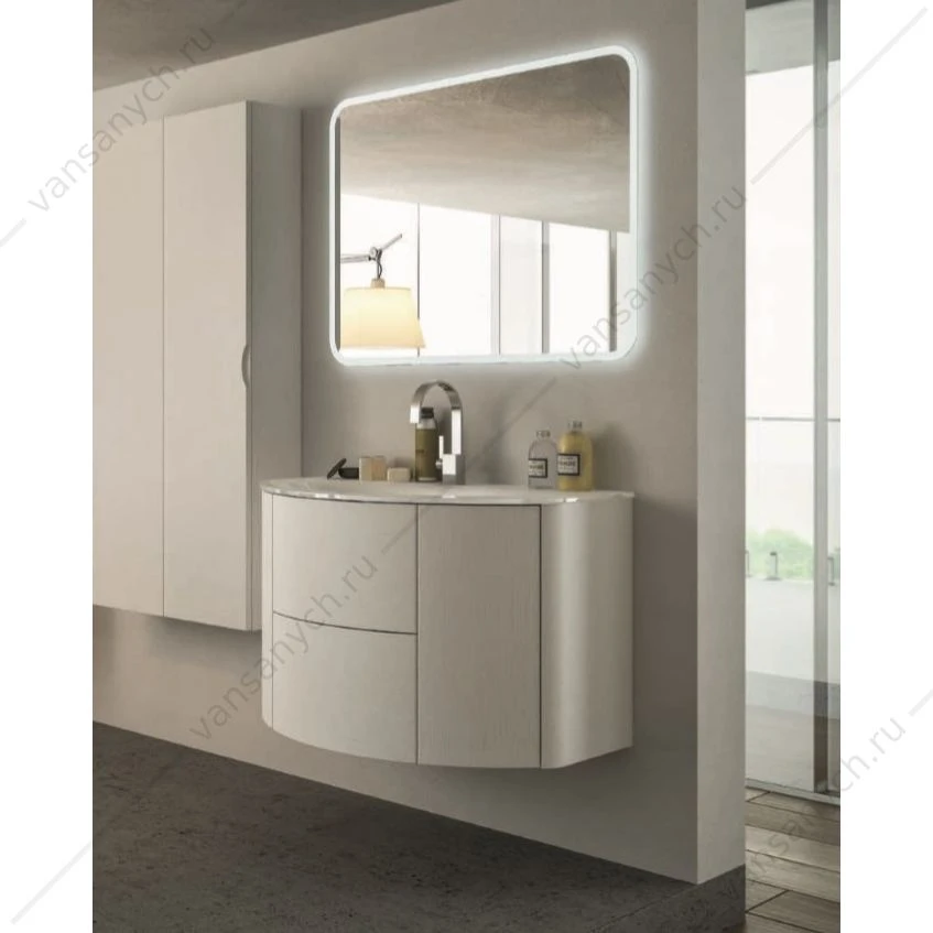 Тумба под раковину 91x51x55 CEZARES EDEN Frassino Bianco (белый ясень), 55072