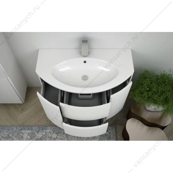 Стеклянная раковина 920x520 CEZARES EDEN Extro light, 82399