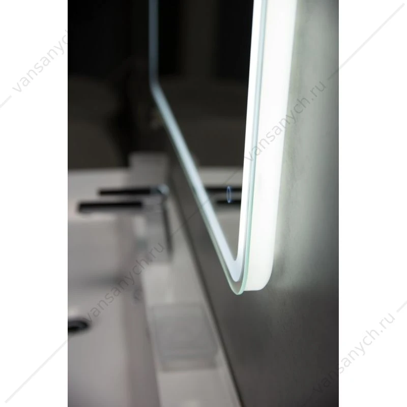 Зеркало BELBAGNO 80х80 с подсветкой и сенсор. выключателем, SPC-MAR-800-800-LED-TCH