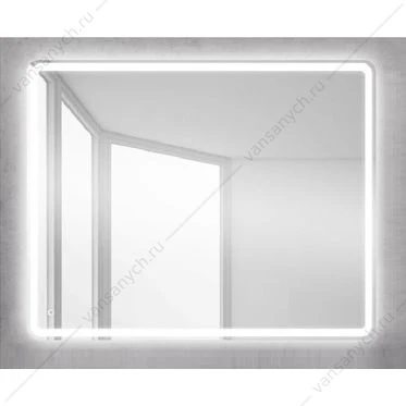 Зеркало BELBAGNO 70х80 с подсветкой и сенсор. выключателем, SPC-MAR-700-800-LED-TCH
