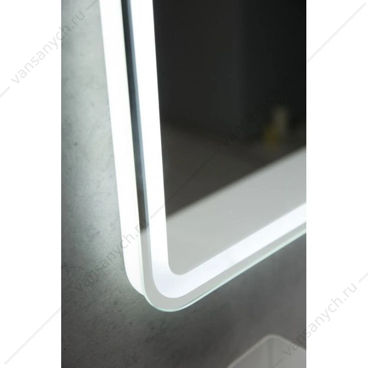 Зеркало BELBAGNO 100х60 с подсветкой и кноп. выключателем, SPC-MAR-1000-600-LED-BTN