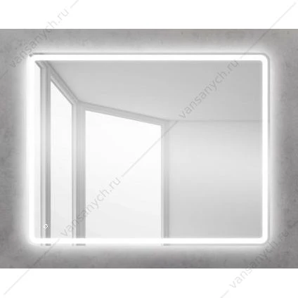 Зеркало BELBAGNO 100х80 с подсветкой и сенсор. выключателем, SPC-MAR-1000-800-LED-TCH