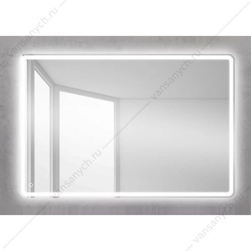Зеркало BELBAGNO 120х80 с подсветкой, сенсор. выключателем и подогревом, SPC-MAR-1200-800-LED-TCH-WARM
