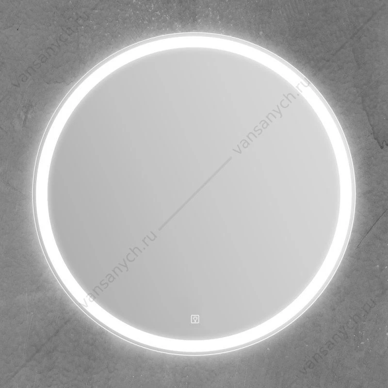 Зеркало BELBAGNO 70см с подсветкой и сенсор. выключателем, SPC-RNG-700-LED-TCH