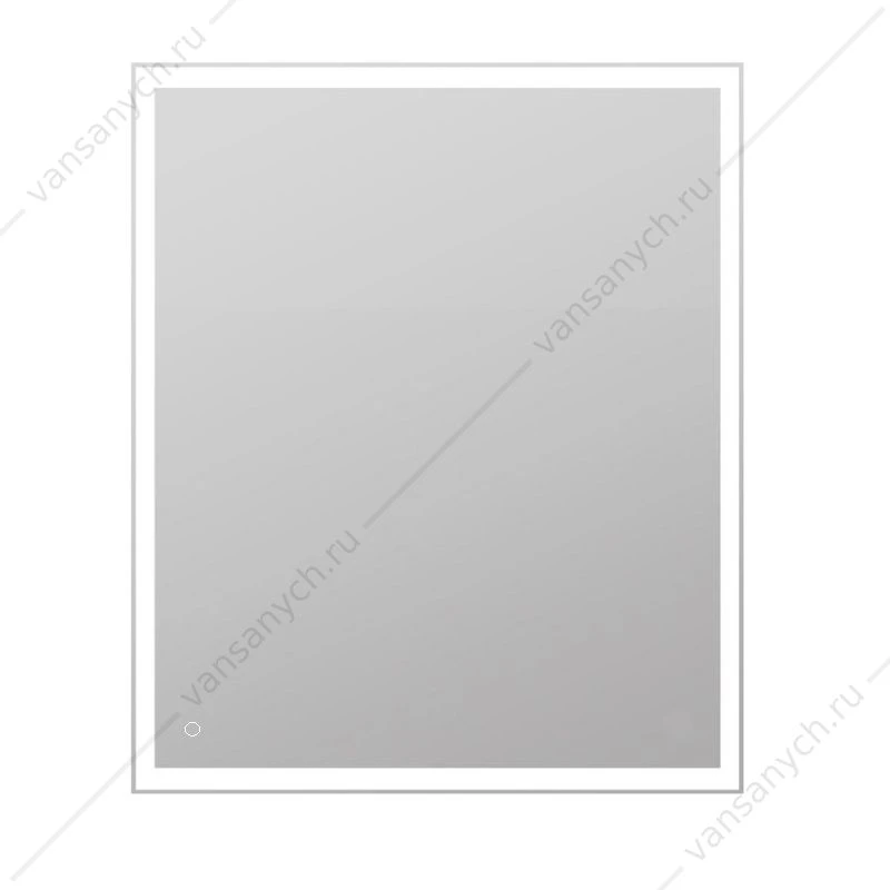 Зеркало BELBAGNO 50х60 с подсветкой и сенсор. выключателем , SPC-GRT-500-600-LED-TCH