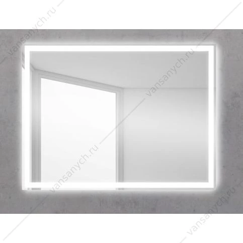 Зеркало BELBAGNO 100х60 с подсветкой и кноп. выключателем , SPC-GRT-1000-600-LED-BTN