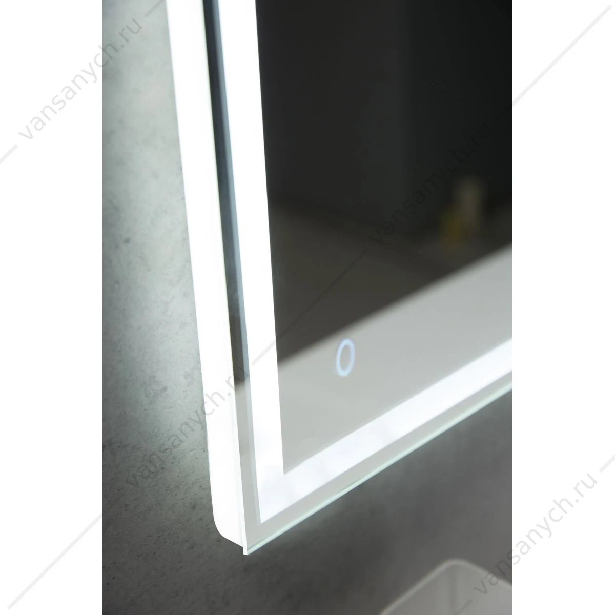 Зеркало BELBAGNO 100х60 с подсветкой и сенсор. выключателем , SPC-GRT-1000-600-LED-TCH