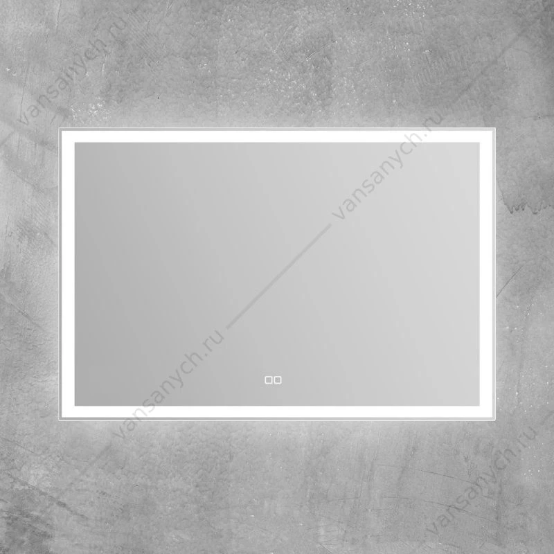 Зеркало BELBAGNO 120х80 с подсветкой и сенсор. выключ. и подогревом , SPC-GRT-1200-800-LED-TCH-WARM