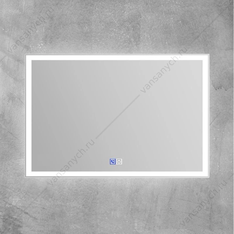 Зеркало BELBAGNO 120х80 с подсветкой и сенсор. выключ, bluetooth, микрофон, динамики, SPC-GRT-1200-800-LED-TCH-PHONE