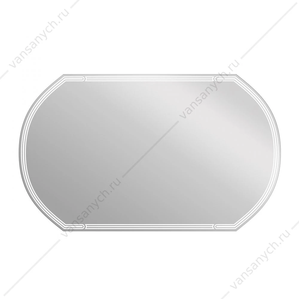 Зеркало LED 090 design 100x60 подсветка, антизапотевание Cersanit KN-LU-LED090*100-d-Os