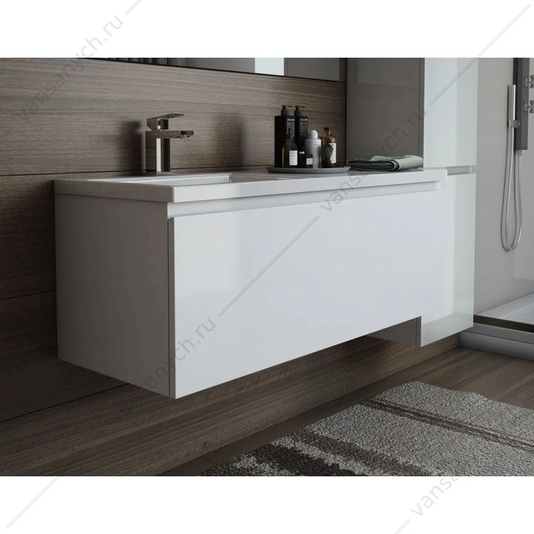 Комплект мебели Dallas Luxe 1400х482 подвесной 1 ящик (левая или правая)