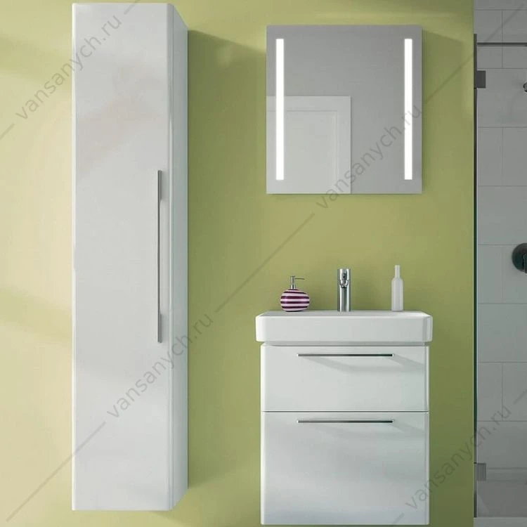 Пенал Keramag Smyle 36*180*29,5, белый глянец