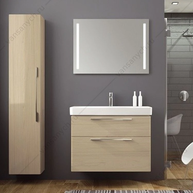 Пенал Keramag Smyle 36*180*29,5, светлый вяз