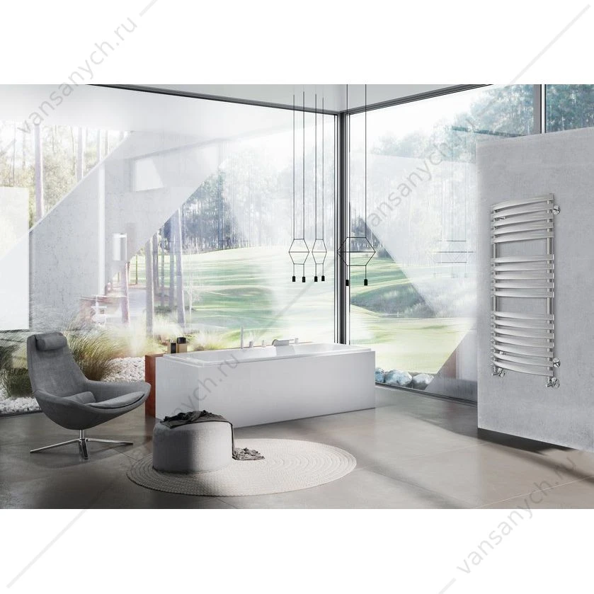 Полотенцесушитель водяной RAVAK Elegance 500х1200_W