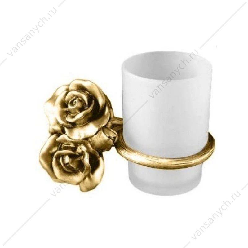 Держатель стакана ART&MAX ROSE золото