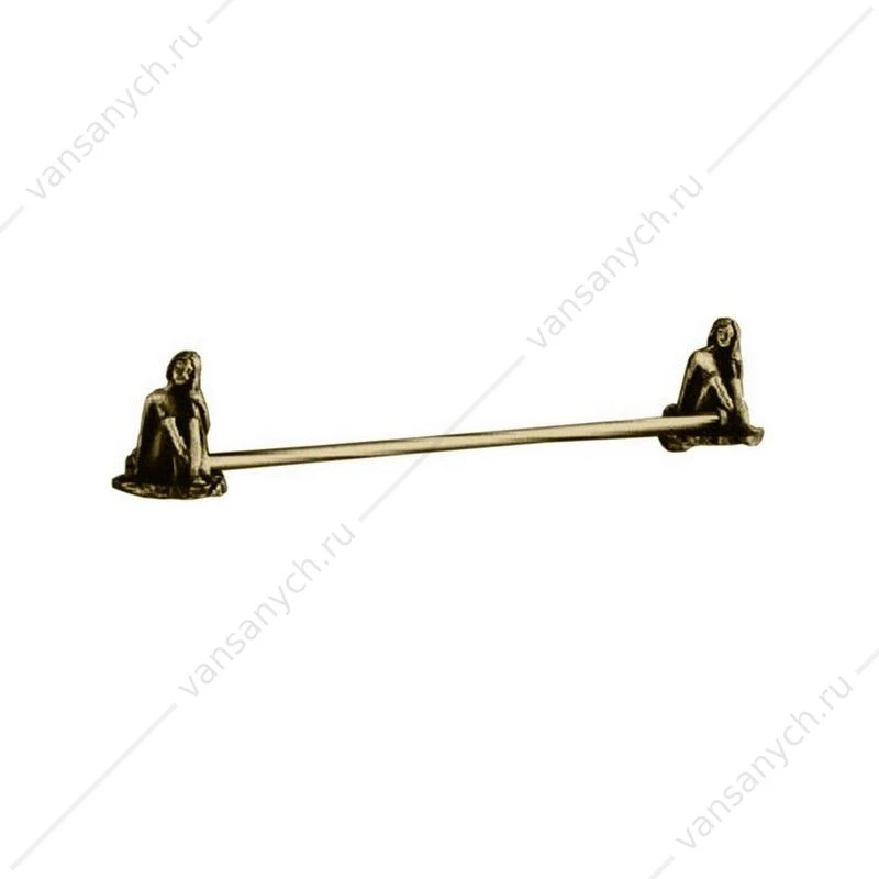 Полотенцедержатель 60 см. ART&MAX JUNO бронза