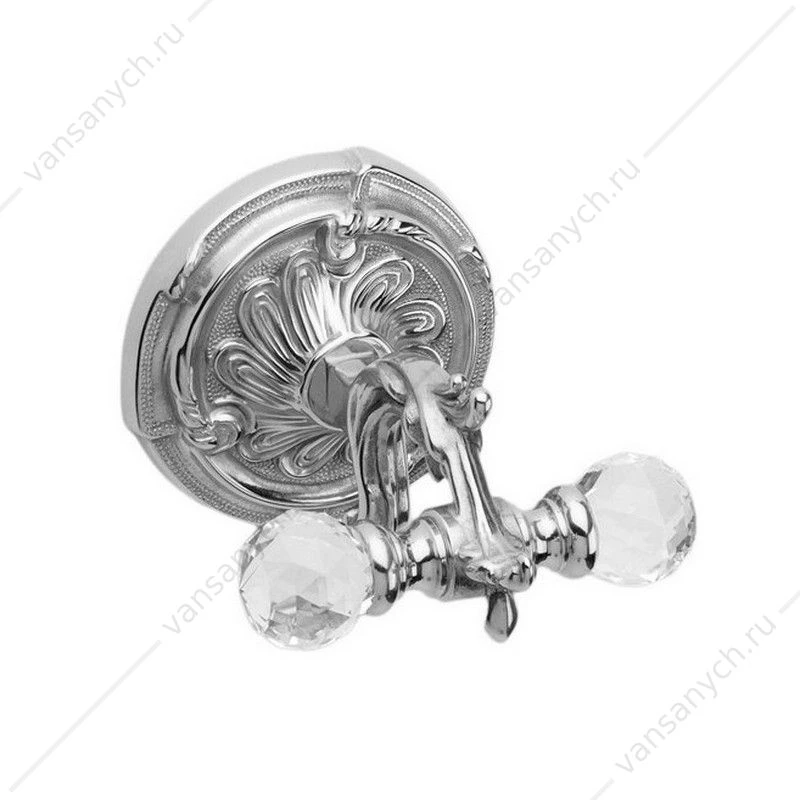 Крючок ART&MAX BAROCCO CRYSTAL хром