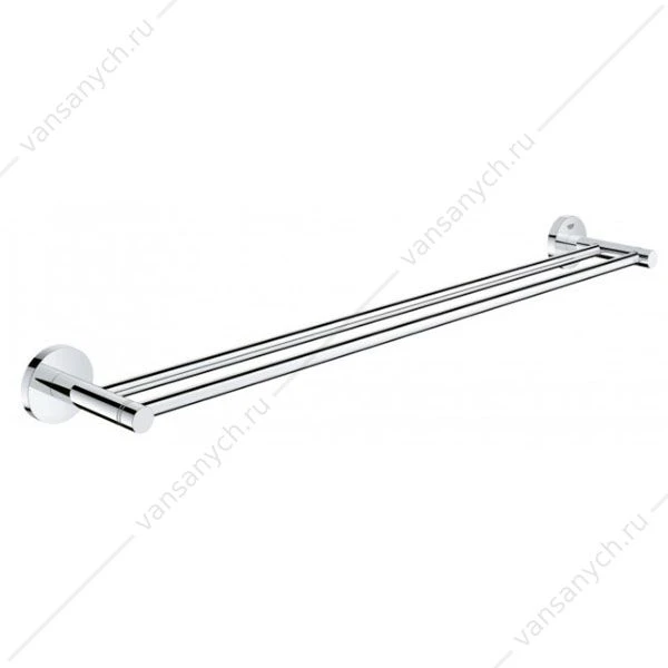 Держатель для полотенца GROHE Essentials, двойной, 600 мм, 40802001