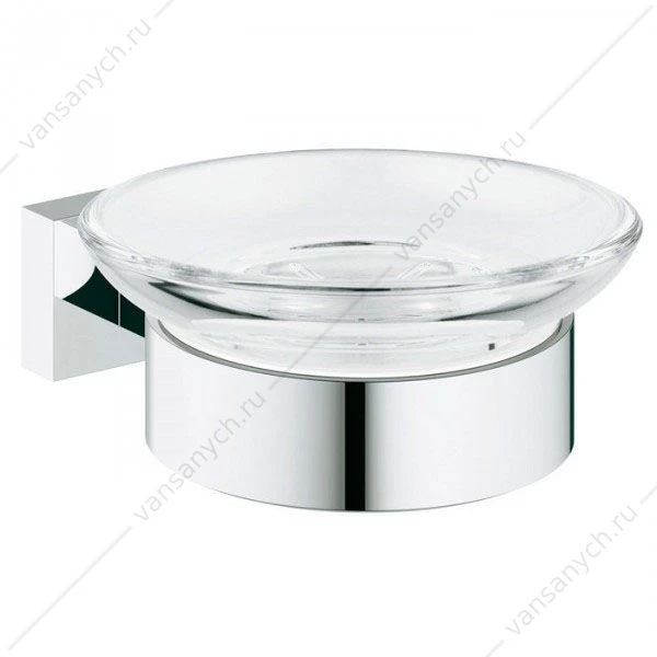 Мыльница с держателем GROHE Essentials Cube, 40754001