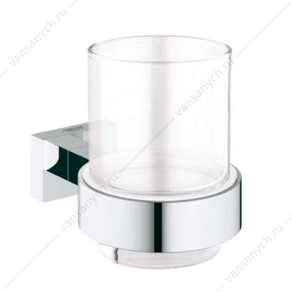 Стакан с держателем GROHE Essentials Cube, 40755001