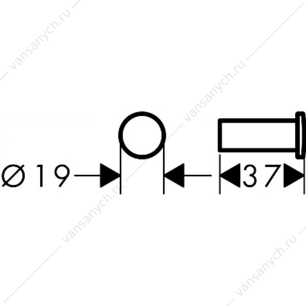 крючок Hansgrohe Logis Universal, 41711000