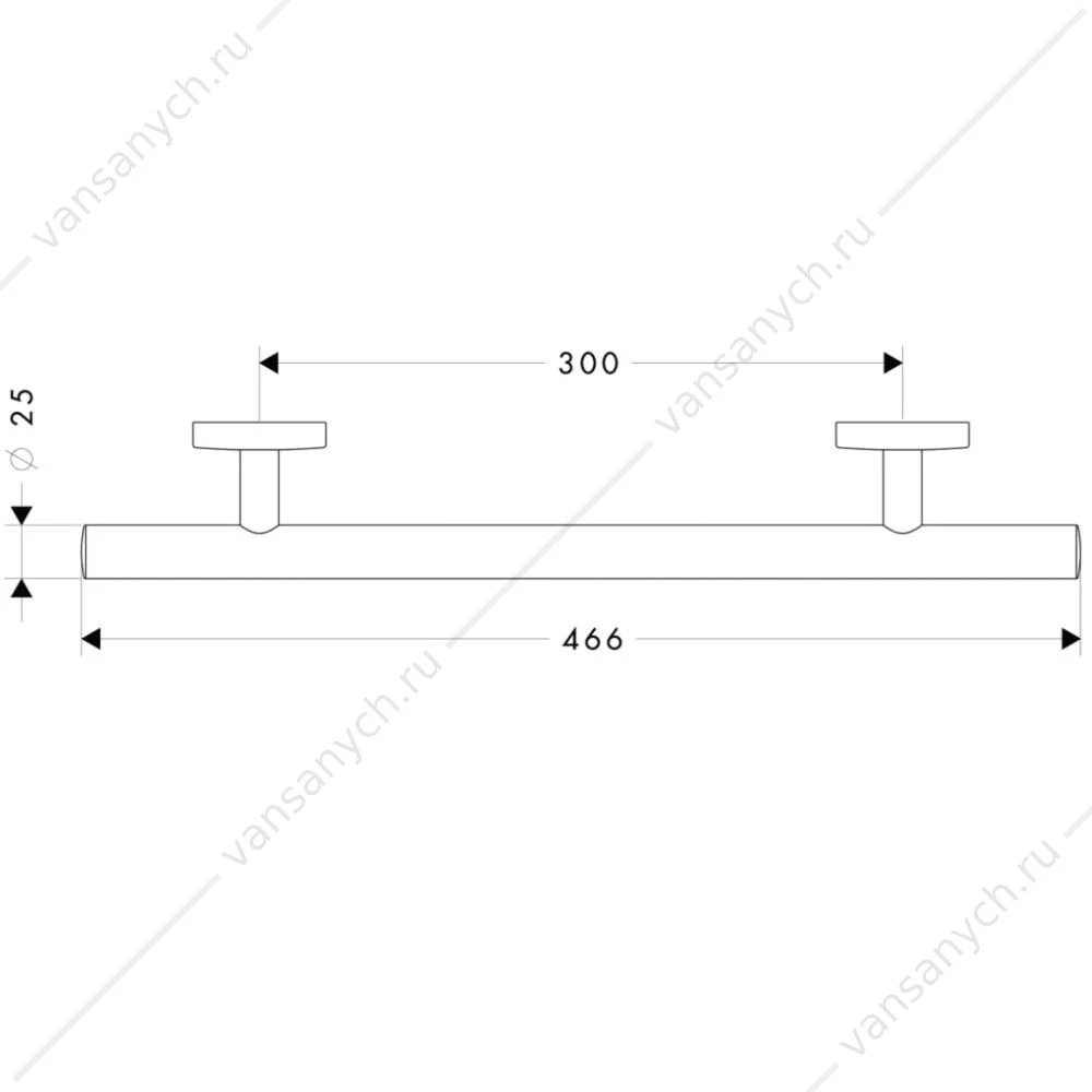 Поручень Hansgrohe Logis, 40513000
