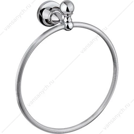 Полотенцедержатель CEZARES OLIMP-RN, золото/Swarovski