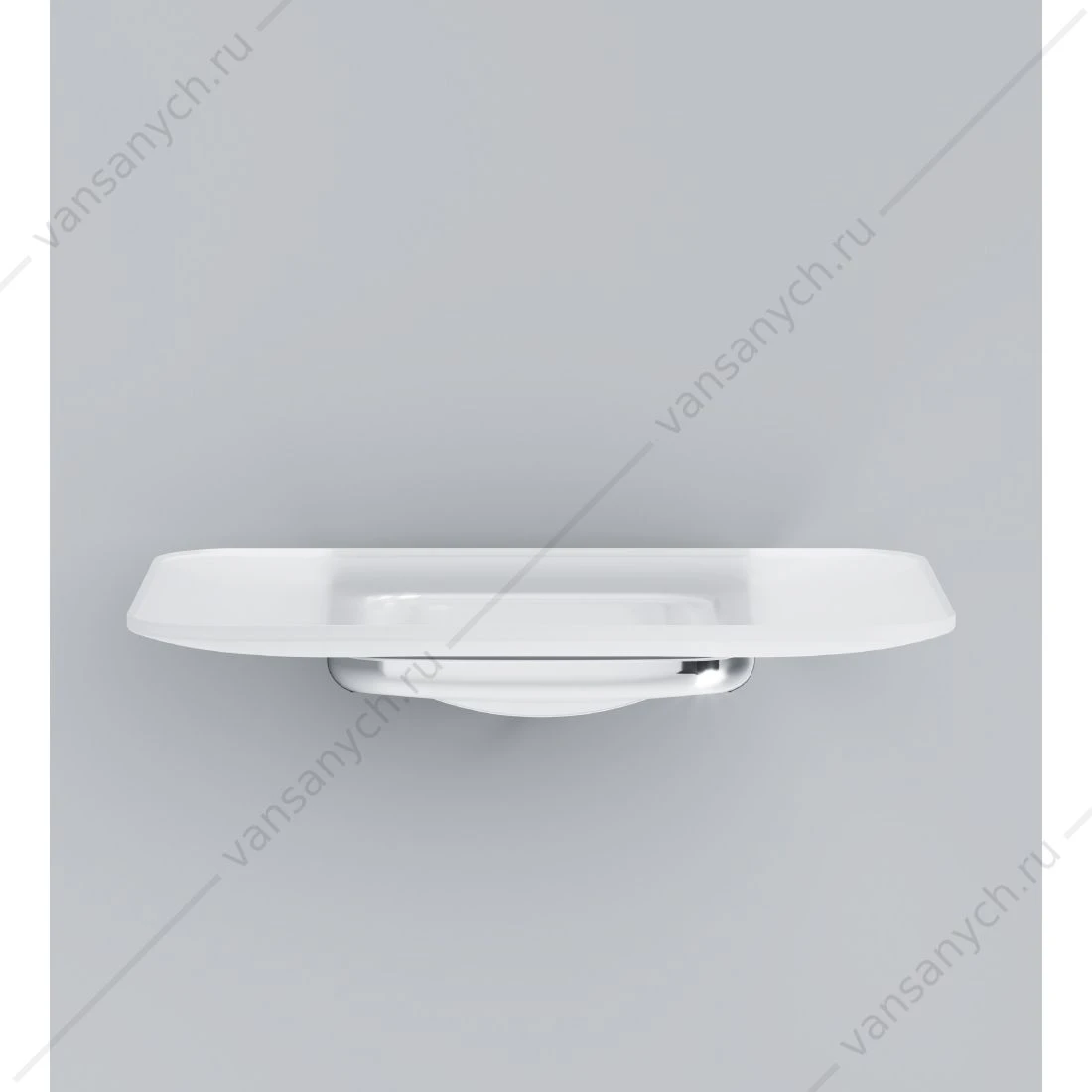 Стеклянная мыльница подвесной, хром, A50A34200 AM.PM Inspire 2.0