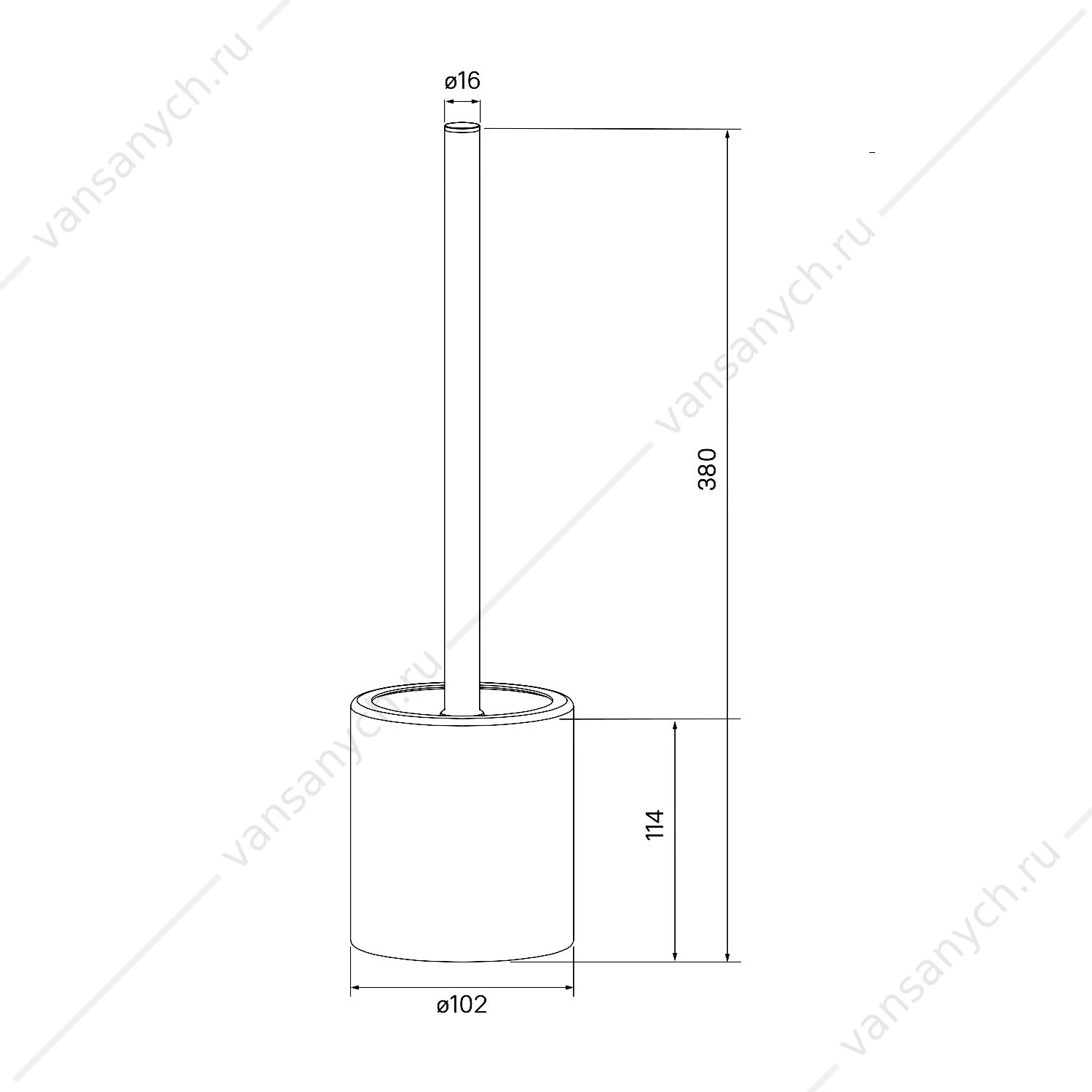 Ерш, IDDIS BRU02POi47, хром