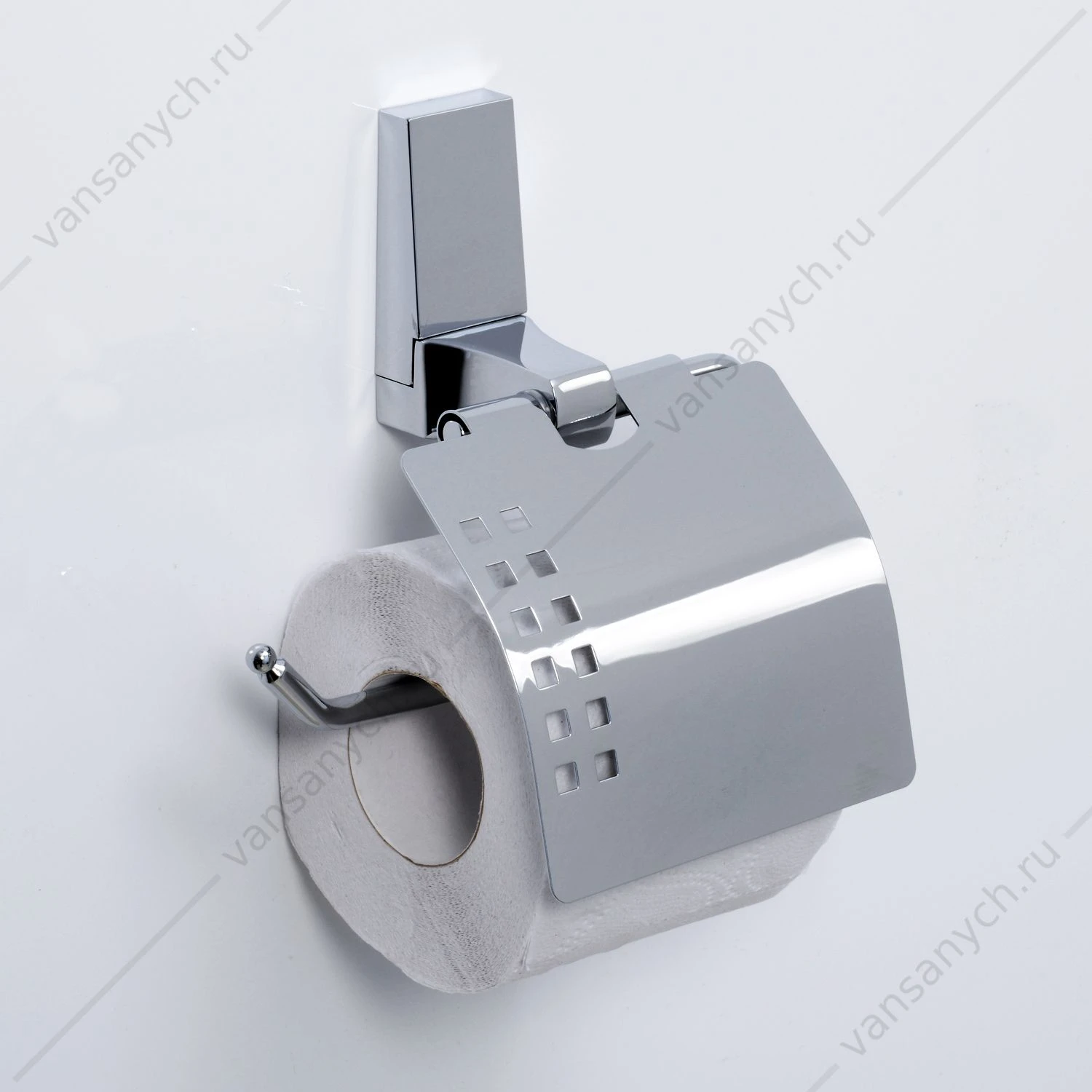 Держатель туалетной бумаги, Lopau K-6000, хром, K-6025