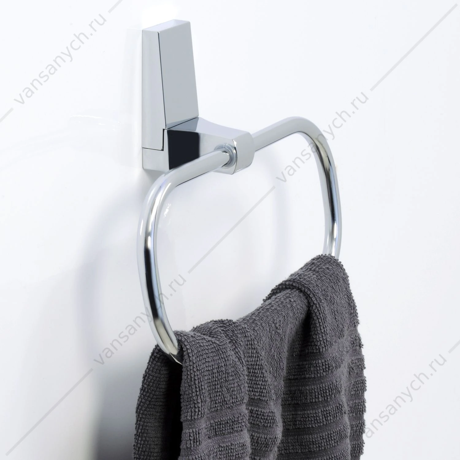 Держатель полотенец, Lopau K-6000, хром, K-6060