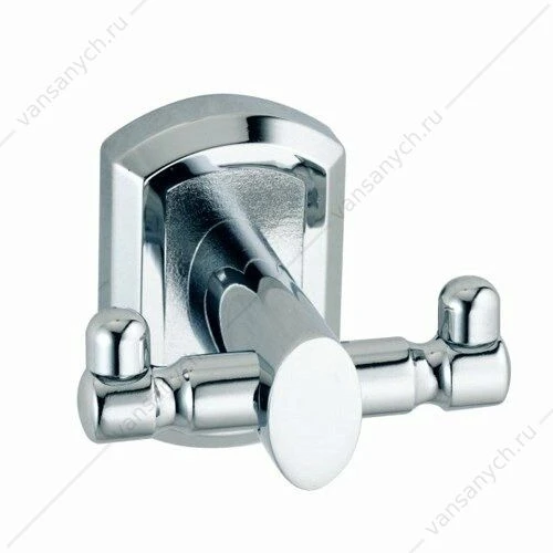 Крючок двойной, Oder K-3000, хром, K-3023D
