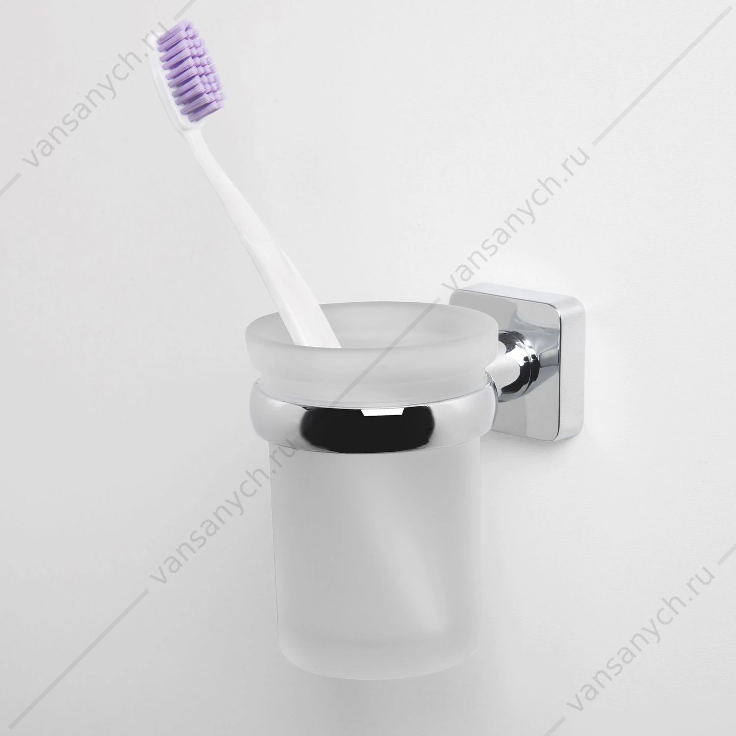 Подстаканник одинарный, Lippe K-6500, Хром, K-6528