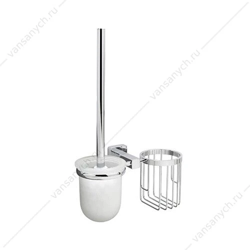 Держатель освежителя и щетки для унитаза, Lippe K-6500, Хром, K-6535