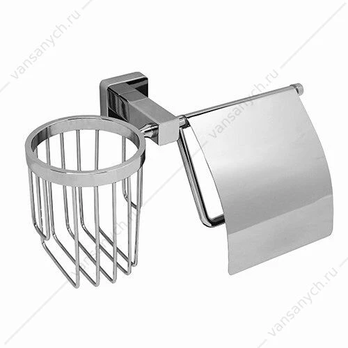 Держатель туалетной бумаги и освежителя, Lippe K-6500, Хром, K-6559