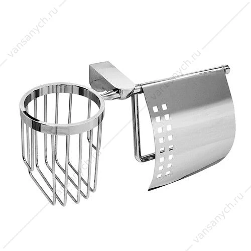 Держатель туалетной бумаги и освежителя, Kammel K-8300, Хром, K-8359