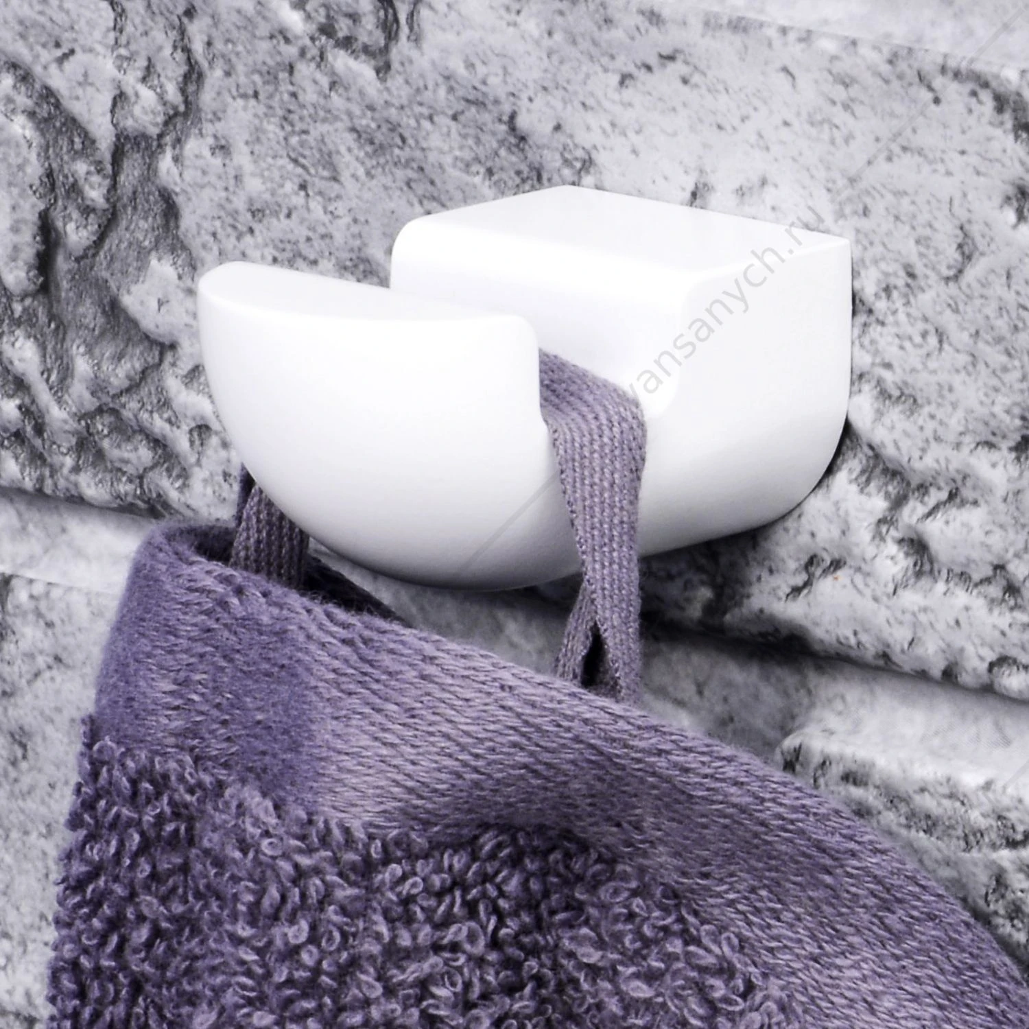 Крючок, Kammel K-8300WHITE, белый, K-8323WHITE