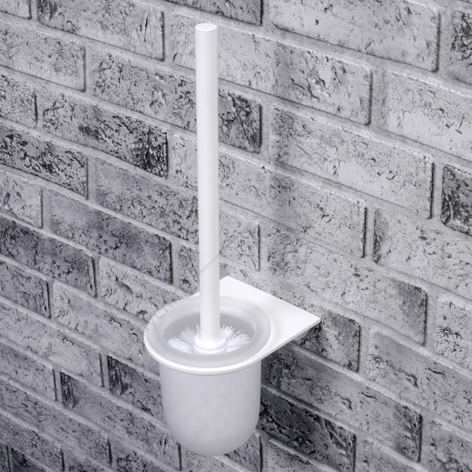 Щетка для унитаза подвесная, Kammel K-8300WHITE, белый, K-8327WHITE
